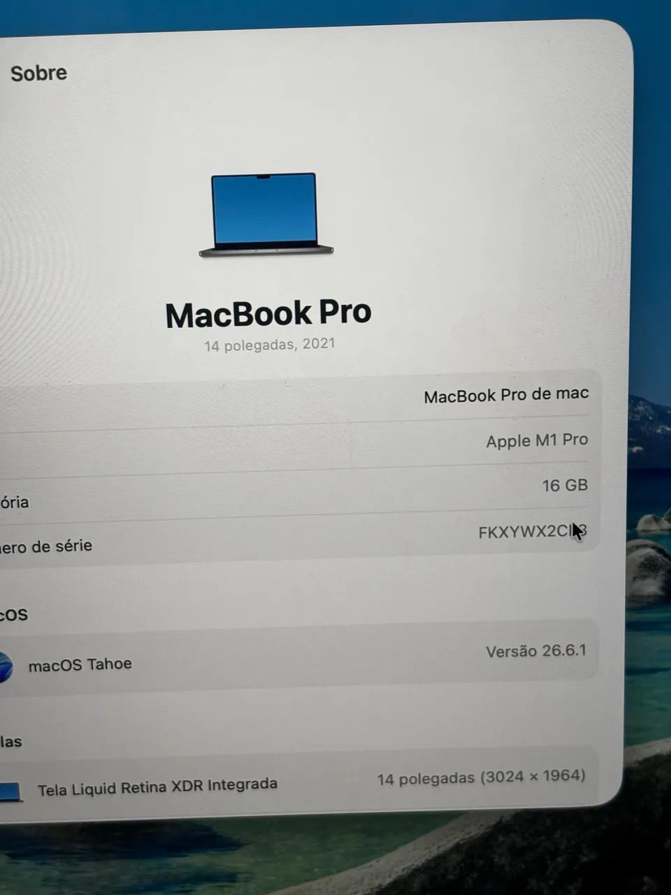 MacBook M1 Pro 14, 16GB, 500GB - Foto 4