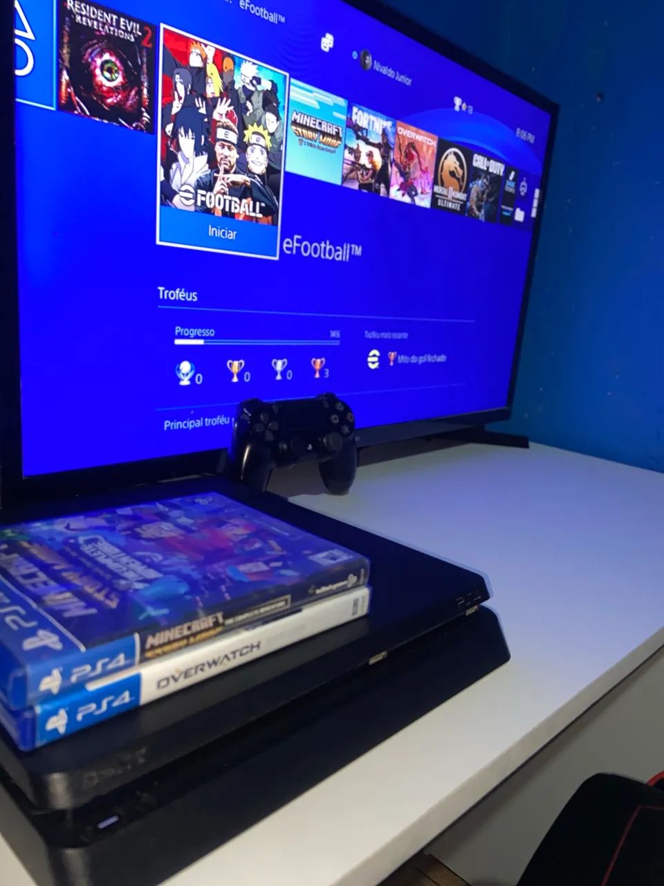 Ps4 - Slim 1 tb - Foto 2