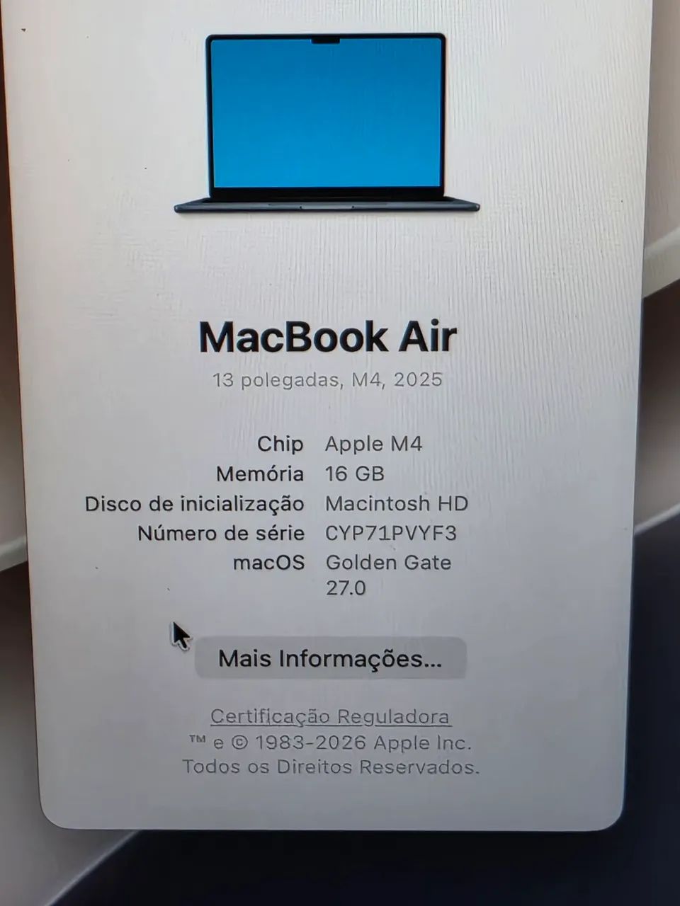 Macbook Air M4 256gb 16gb Ram - Foto 3