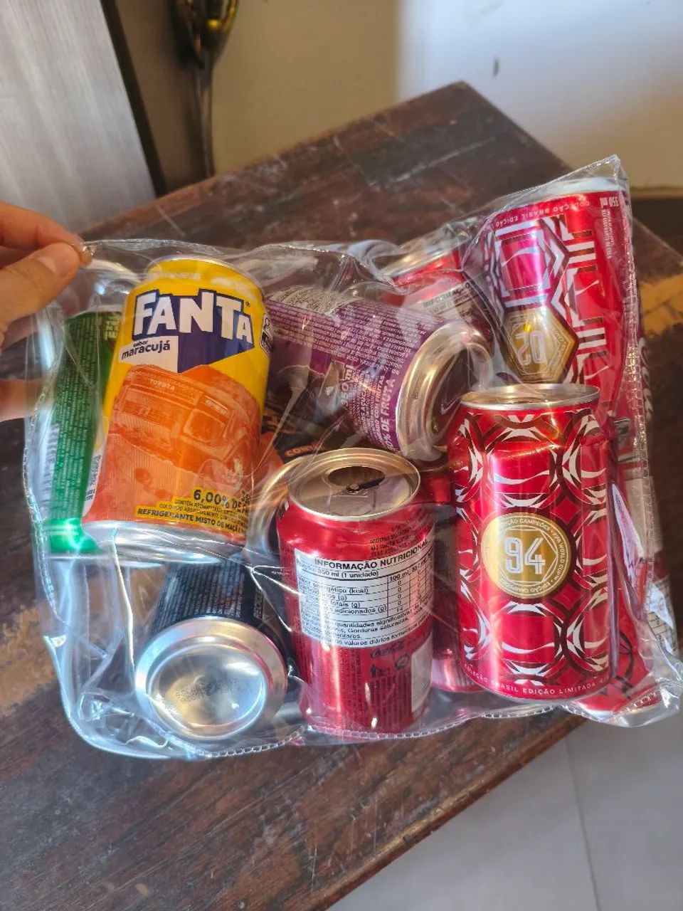 Coleção de Latas