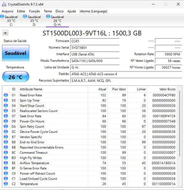 HD 1.5TB SEAGATE - Foto 2