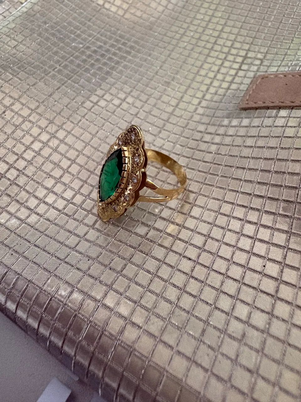Anel marquise de ouro 18k - Foto 2