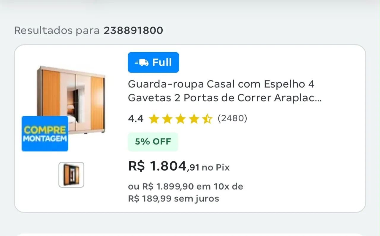 Guarda roupas  - Foto 3