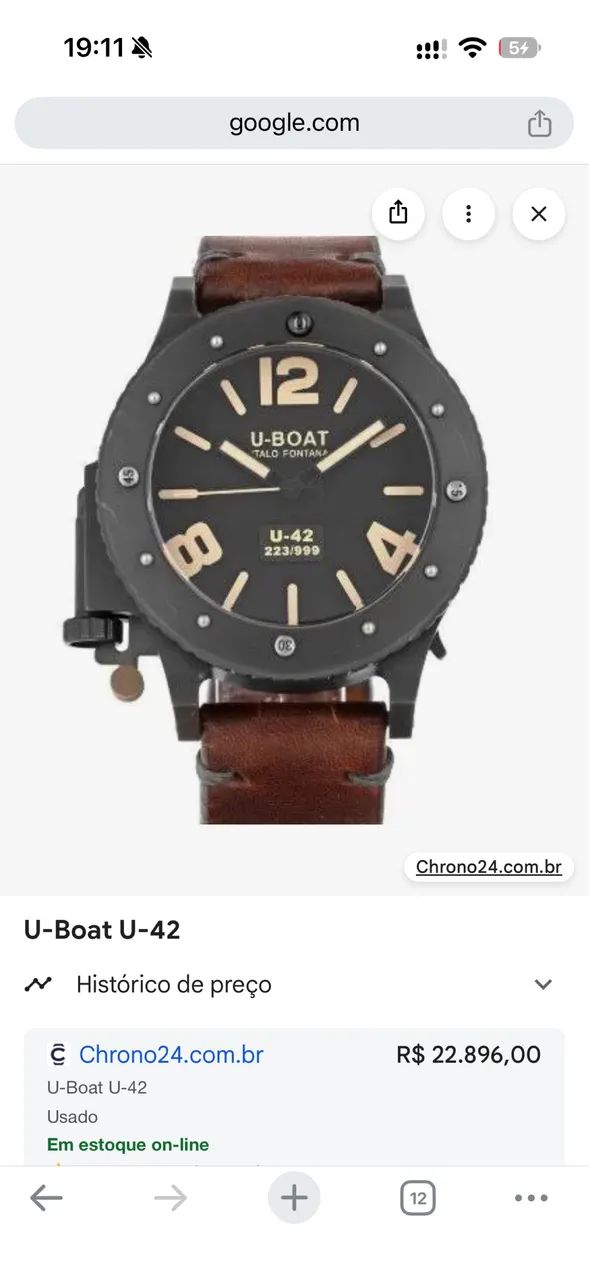 Relógio U-Boat U-42 - Foto 4