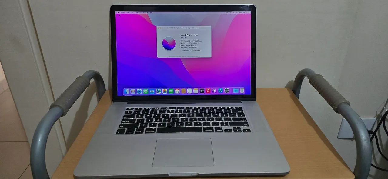 MacBook Pro 2012 16GB 15インチ 500GB i7 中古 MacBook Pro i7 2.3GHz 2012 | Tela 15? | NVIDIA | Funcionando
