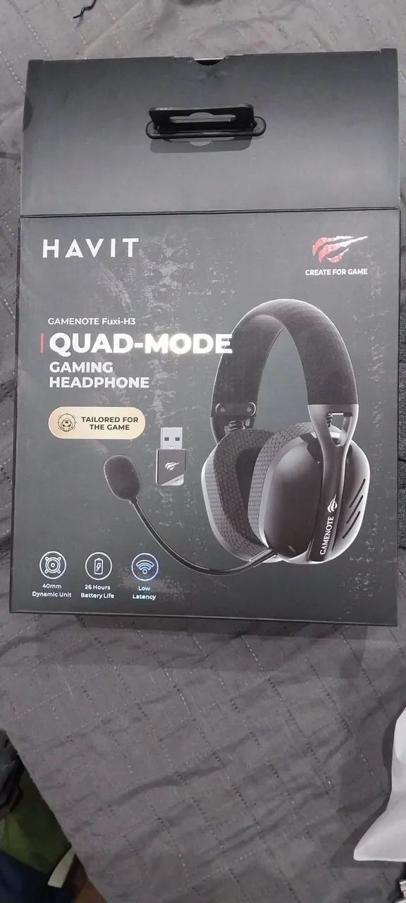 Headset sem fio Havit 