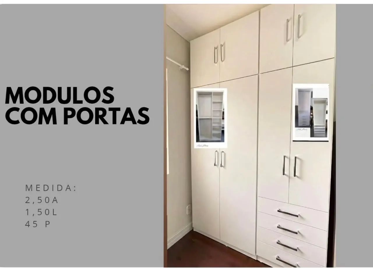 Closet completo em 10 x sem juros no cartão!  - Foto 4
