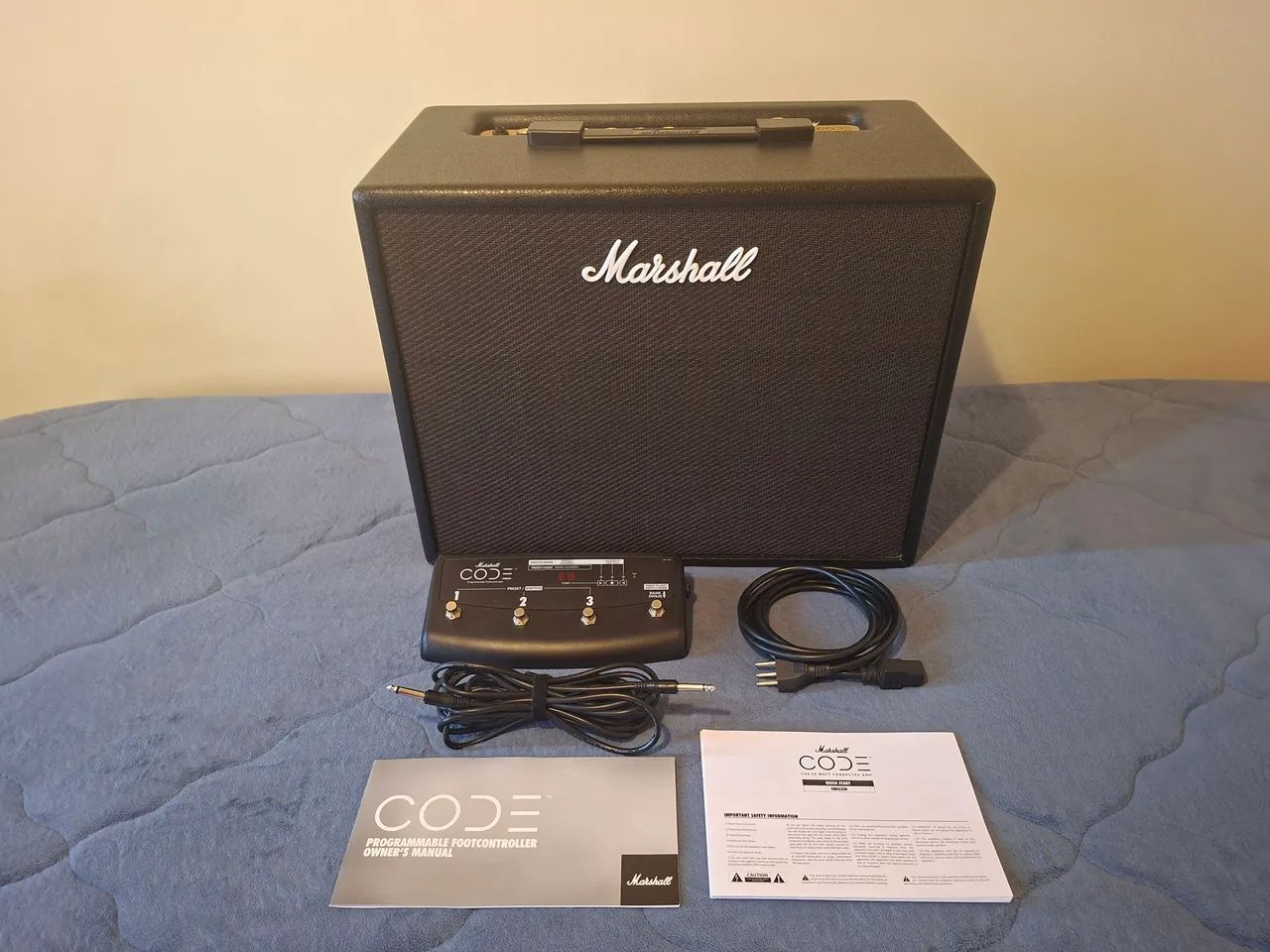 Marshall Code50 + Foot-switch