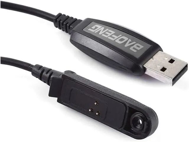 Cabo USB para Programação Baofeng UV9R, UV9R-Plus, UV9R-Pro, BF-9700 + CD Drivers/Software - Foto 4