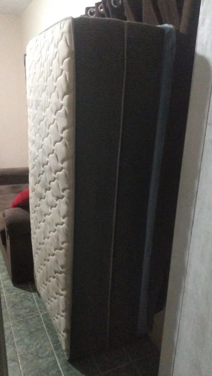 Cama box solteiro de mola. - Foto 2