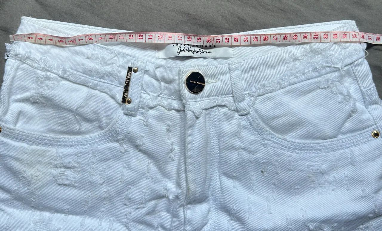 Bermuda Lança Perfume jeans Branca 34 - Foto 3