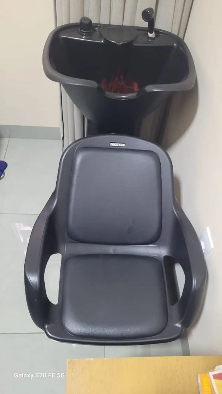 Móveis para salão  lavatório + carrinho auxiliar  - Foto 3