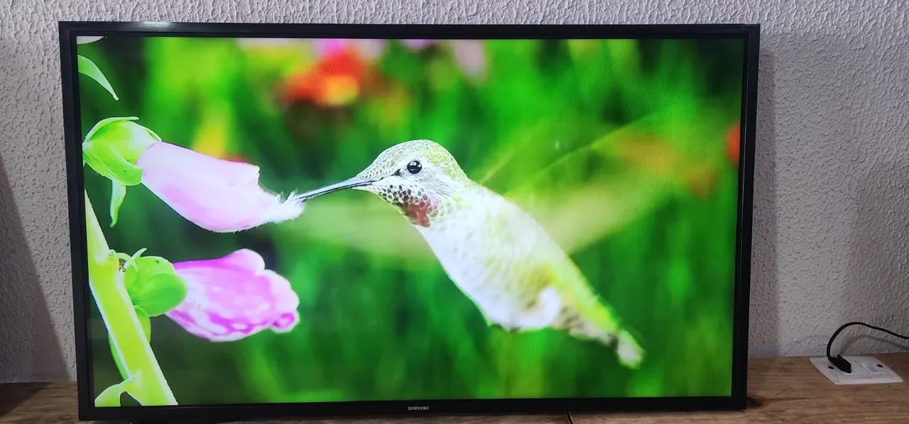 TV 43 polegadas smart com cabo controle todos apss YouTube e Netflix é d mais apss - Foto 3