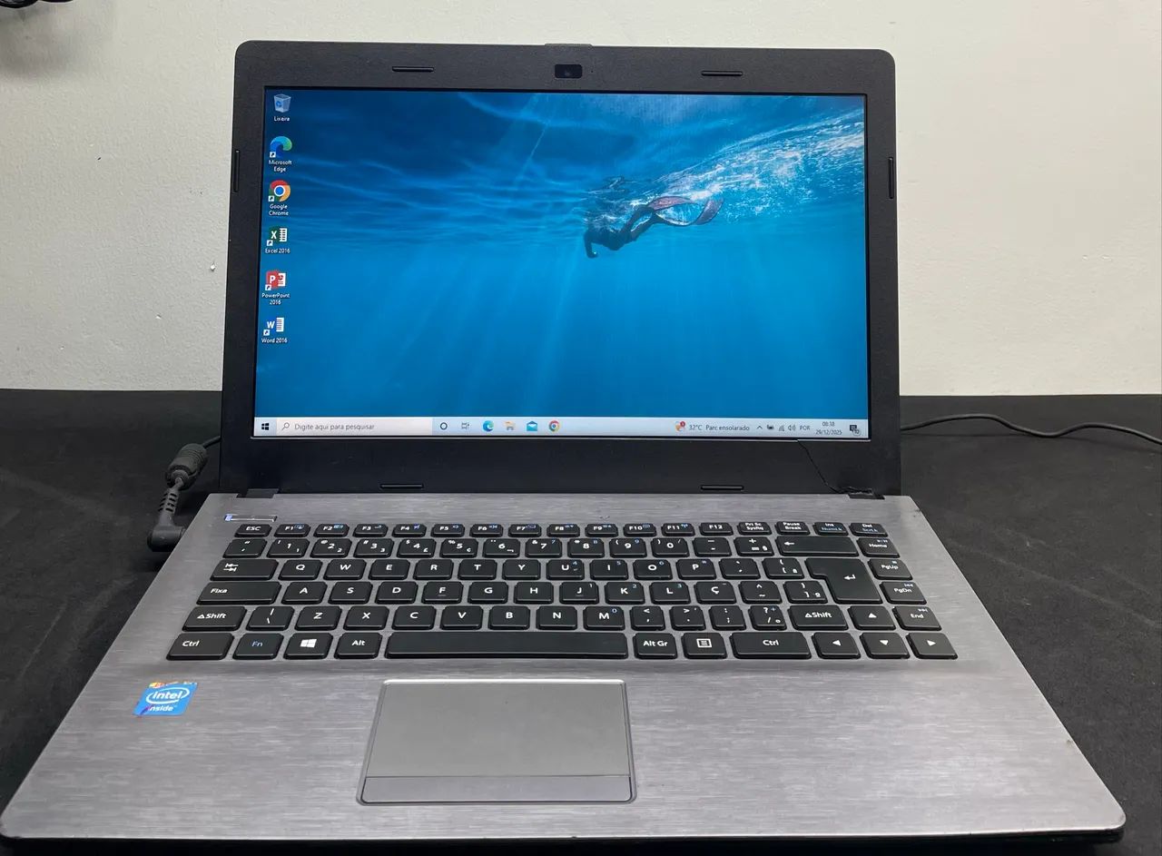 Notebook i3 - SSD240 - 4GB RAM 