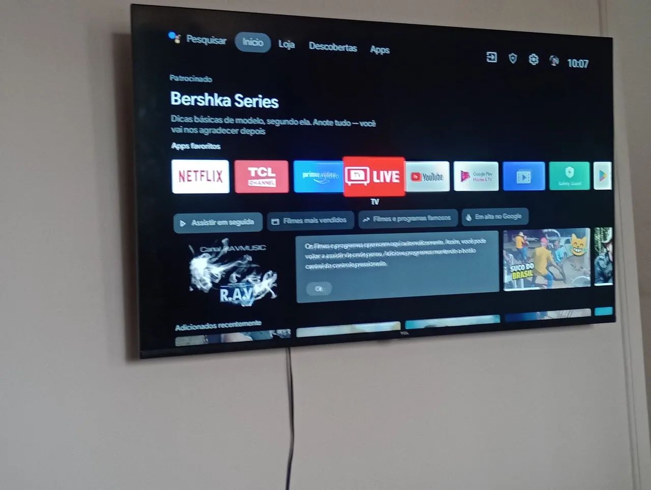 Vendo tv smart TCL 43 POLEGADAS bordas infinitas  - Foto 5