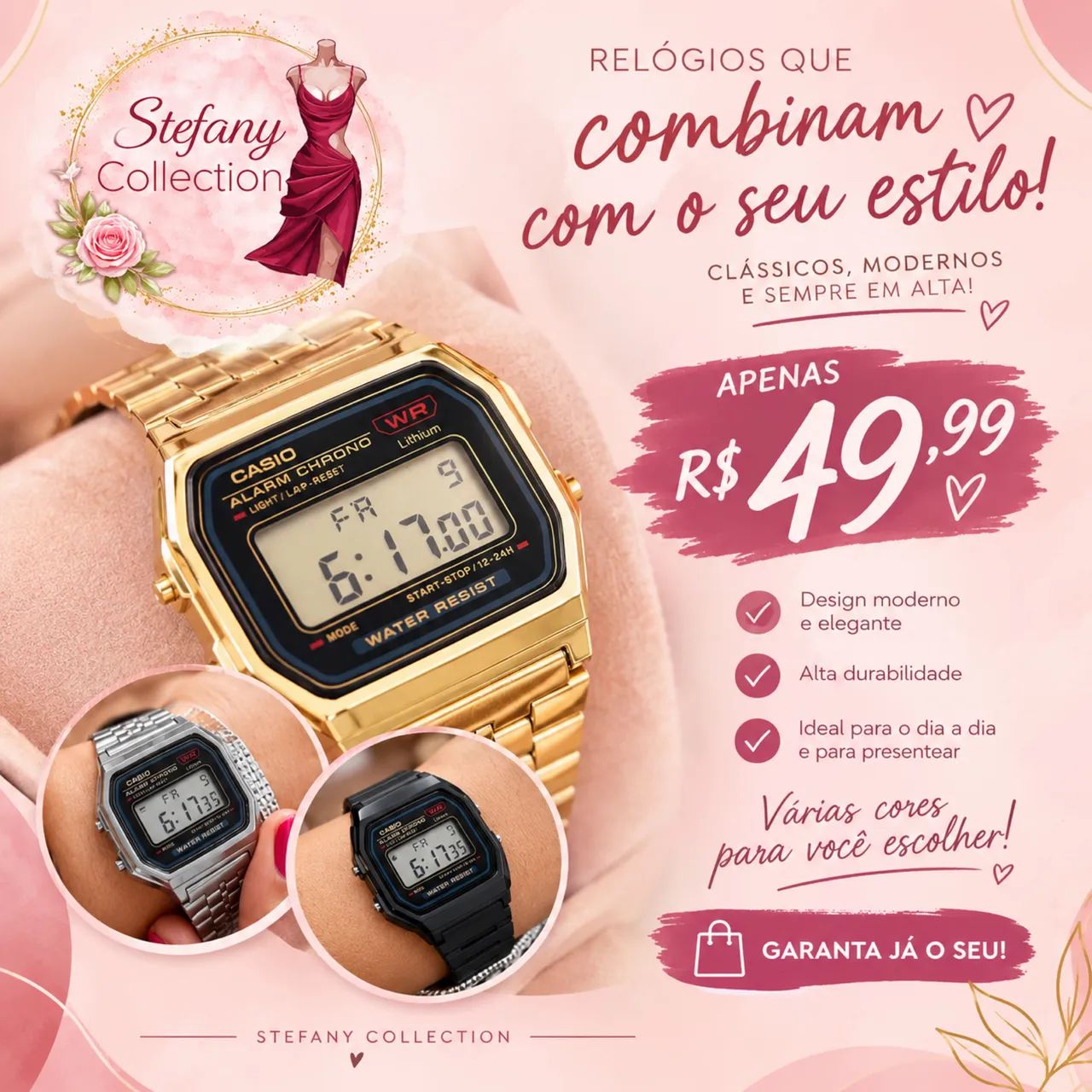 Relógio Casio  primeira linha  - Foto 3