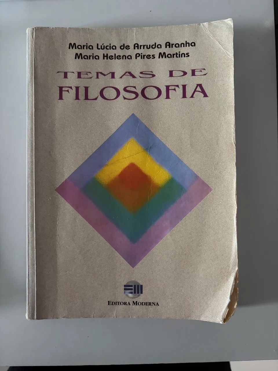 Livro de Filosofia Editora Moderna