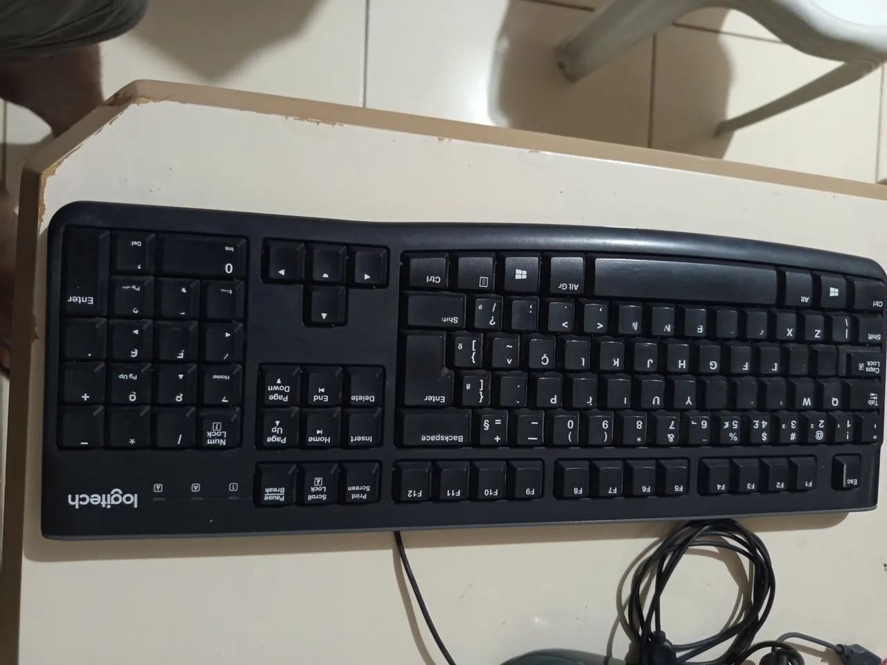 Kit Teclado e Mouse Logitech - Foto 2