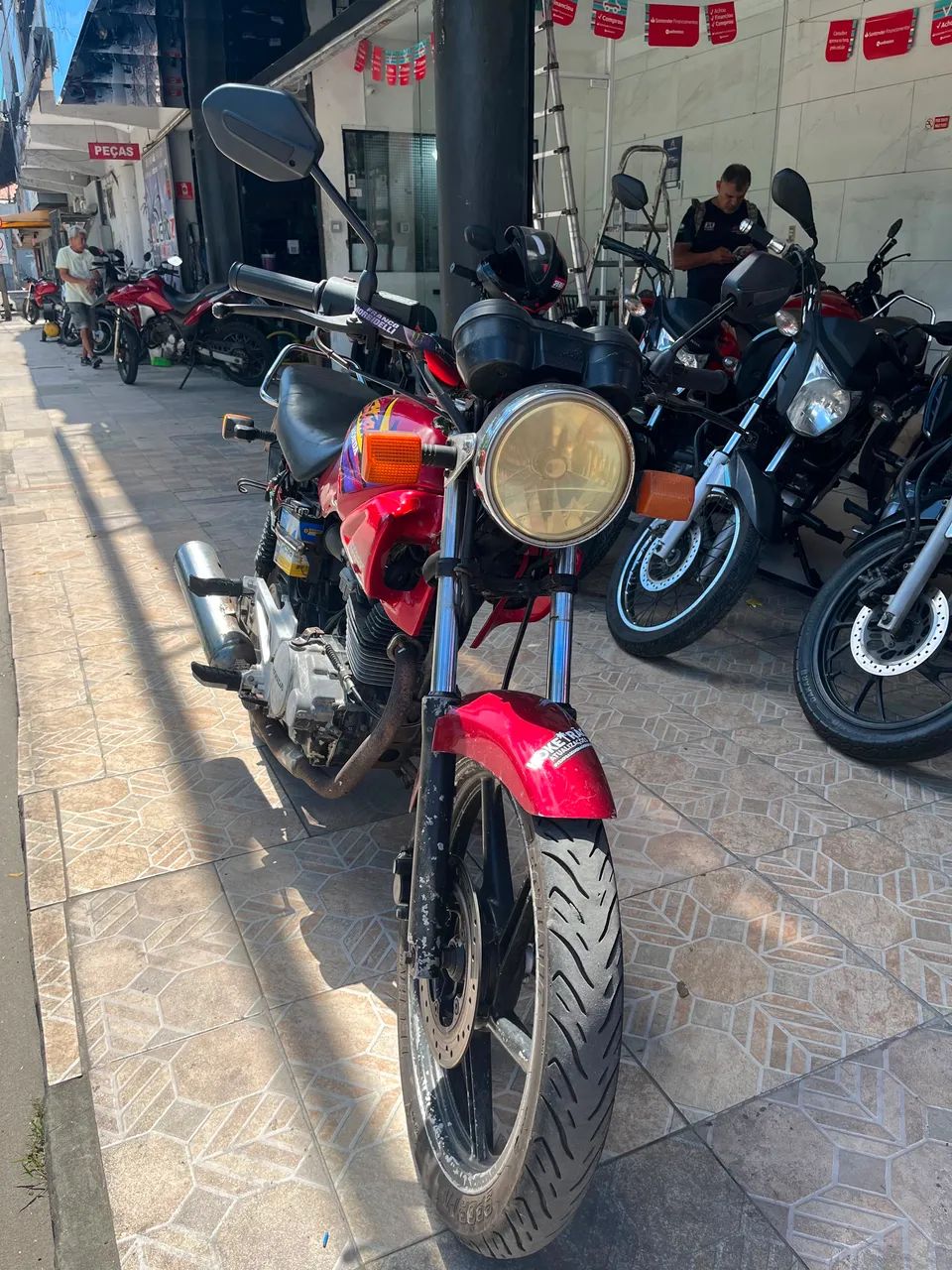 Strada, moto guerreira, em dia R$ 5.990 - Foto 4