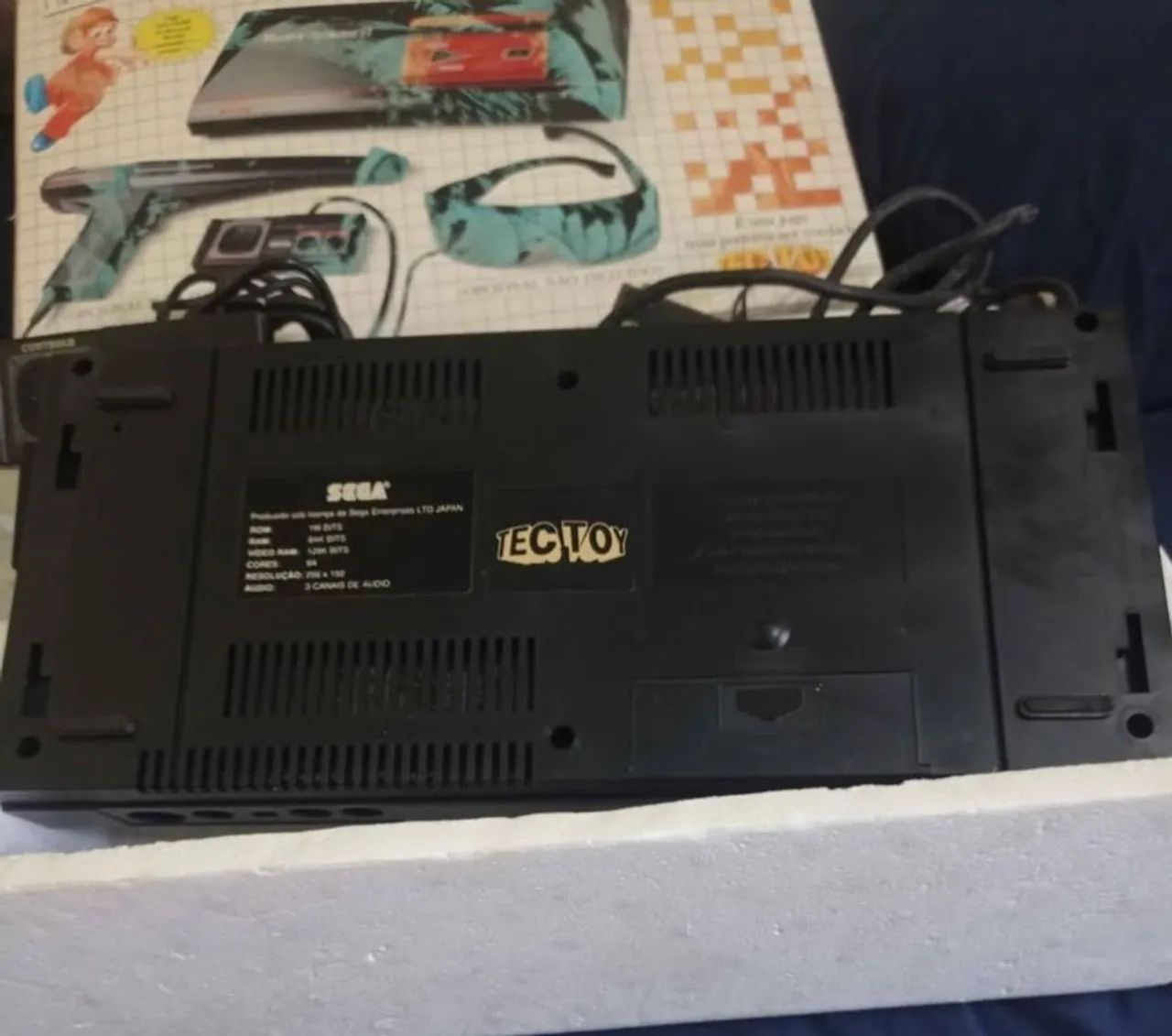 Master system 2 na caixa + jogo  - Foto 2