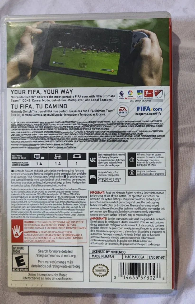 VENDO - Fifa 18 - Nintendo Switch  - Foto 2