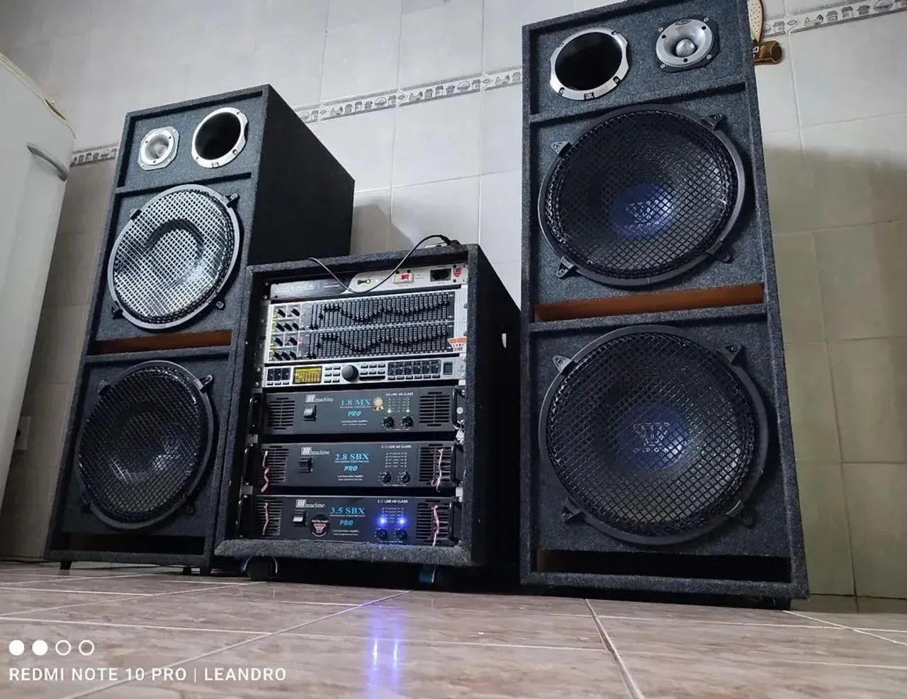 Som profissional completo machine
