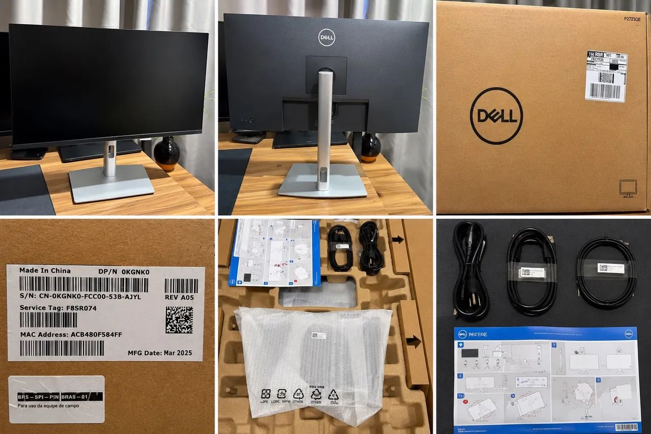 Monitor Dell P2723QE 27 4K IPS USB-C 90W | Garantia até 2028 - Foto 5