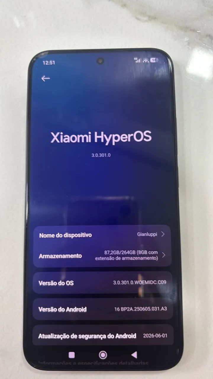CELULAR XIAOMI 15T 256GB - SUPER NOVO