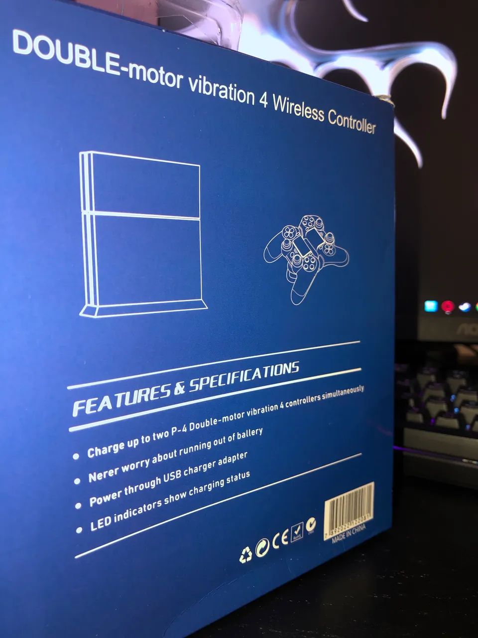 Controle Ps4 Dualshock Novo - Foto 2