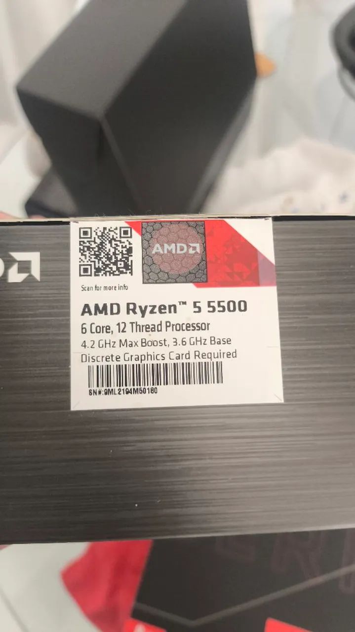 Processador Ryzen 5500 - Foto 2