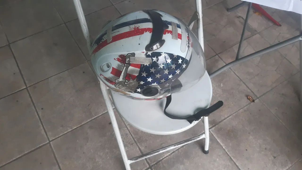Vende-se capacete para motociclista - Foto 4