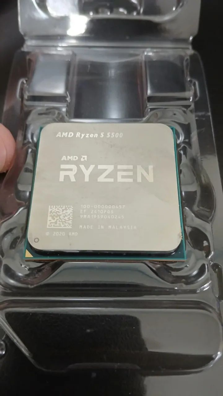 Processador Ryzen 5 5500 c/cooler e caixa