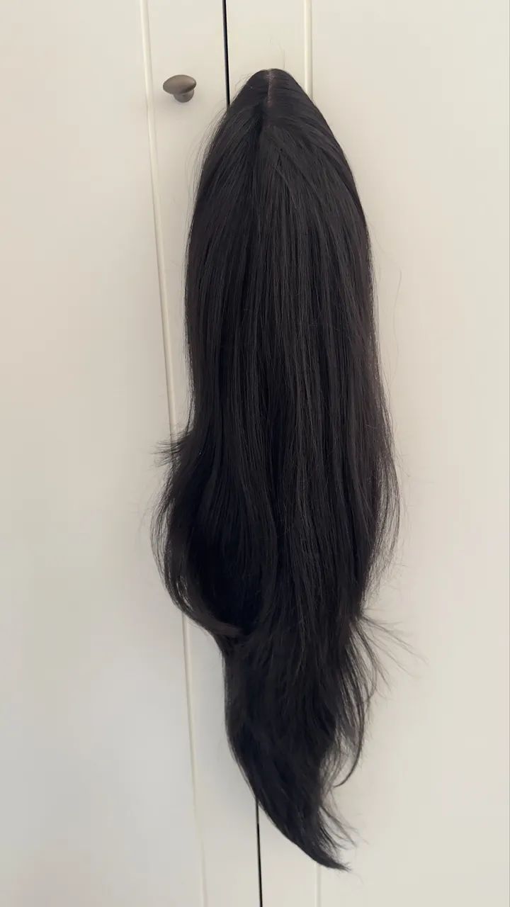     Lace Front Preta Longa Premium - Foto 2