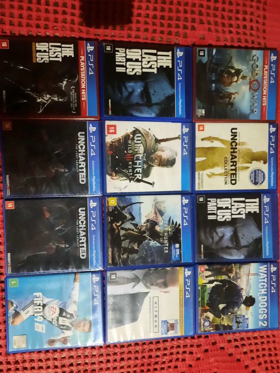 Jogos ps4  (LEIA A DESCRIÇÃO PREÇO)