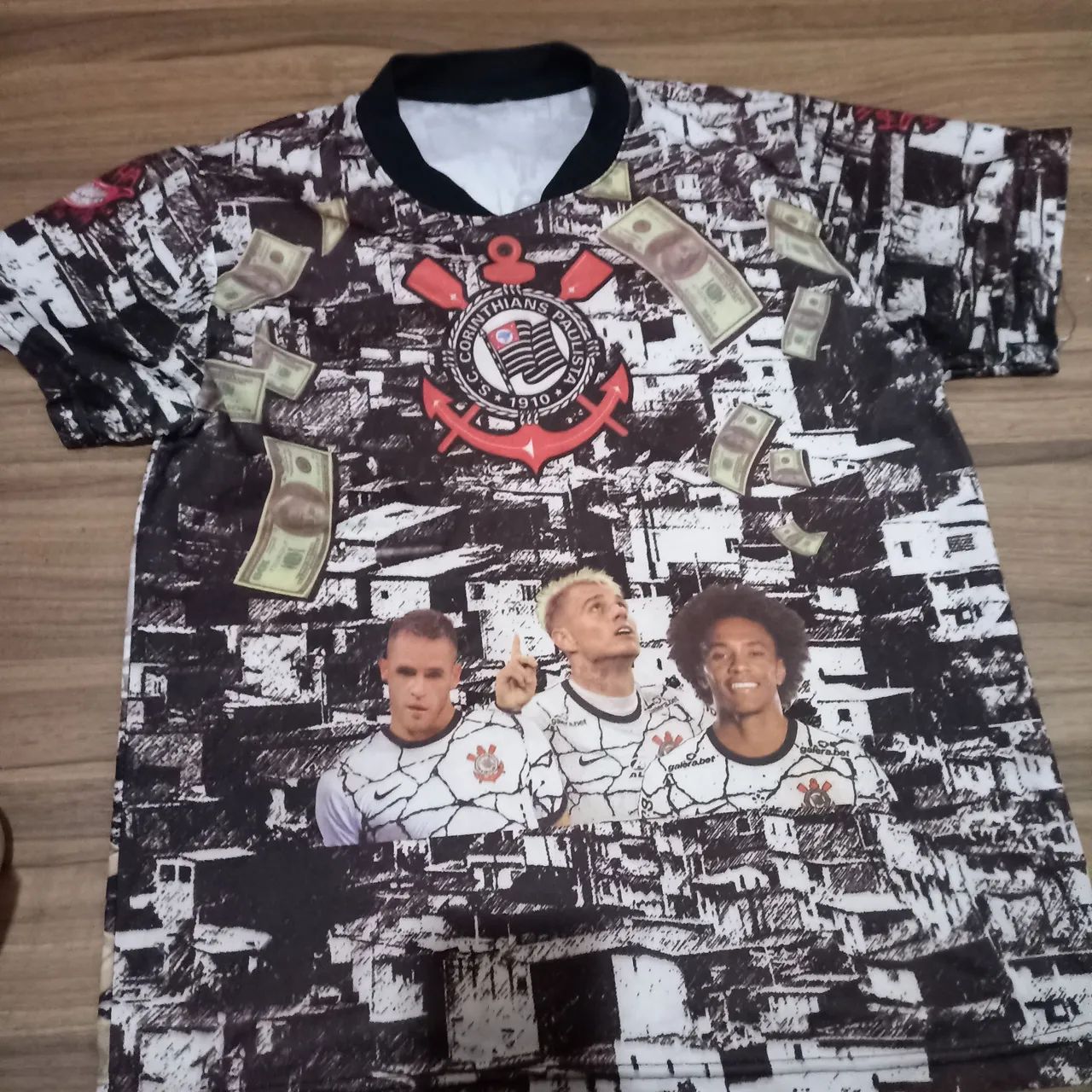 camisa Corinthians William Roger Guedes  - Foto 2