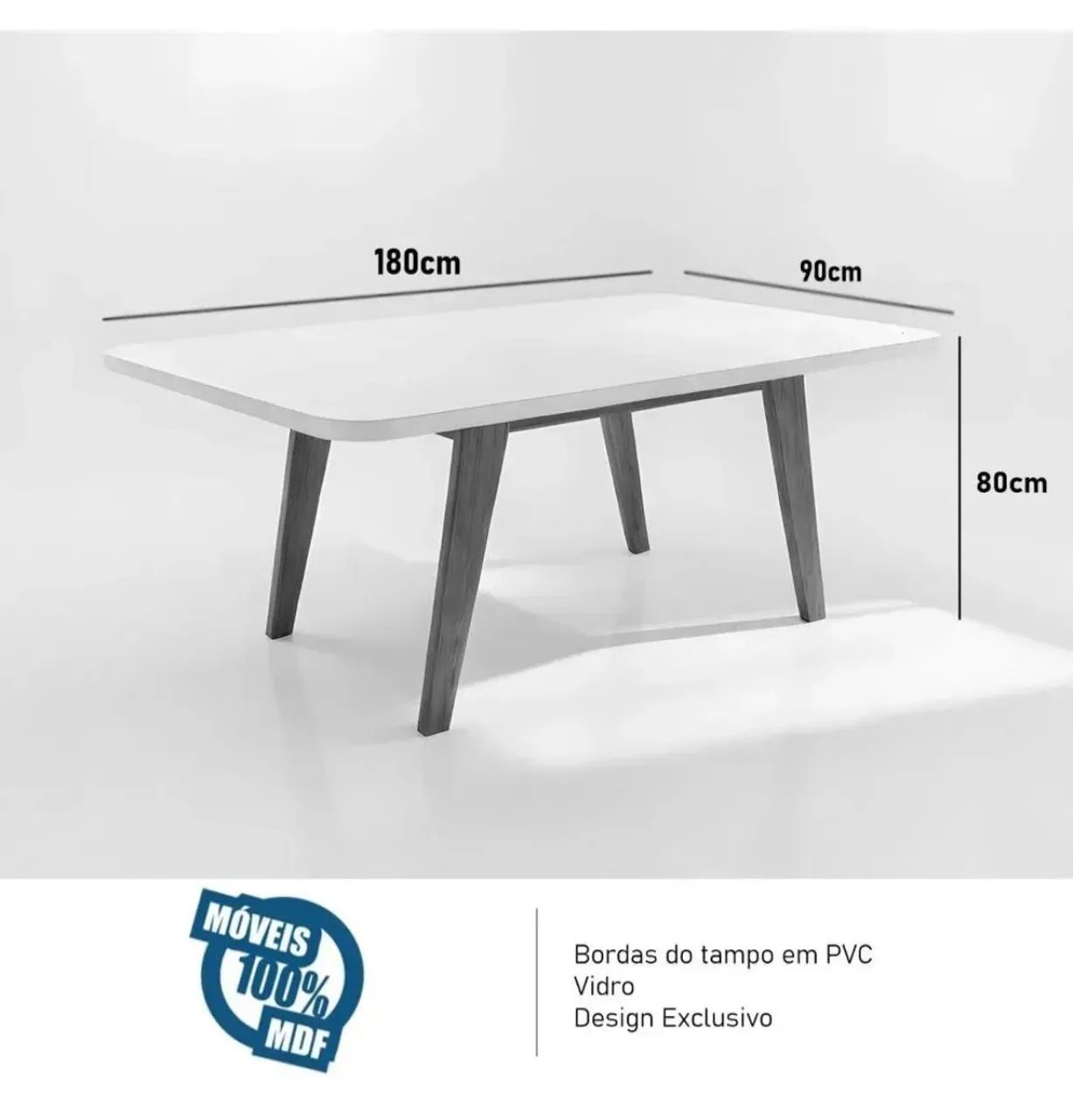 Mesa com 6 cadeiras Sala de Jantar  - Foto 4