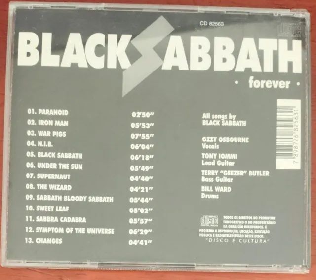 Cd - Black Sabbath - Forever (CONSERVADO) - Foto 3