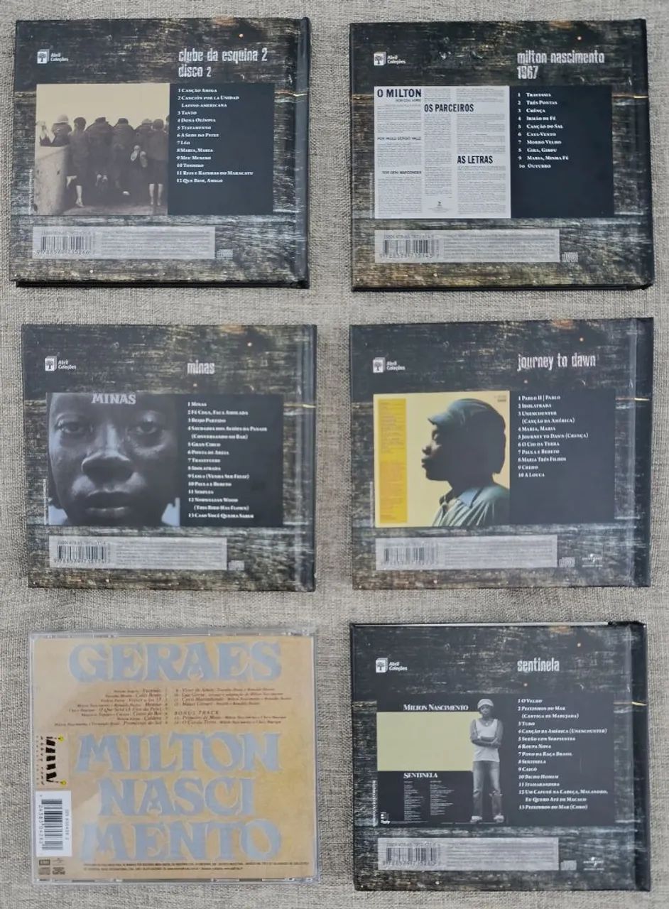 6 Cds - Milton Nascimento  - Foto 2
