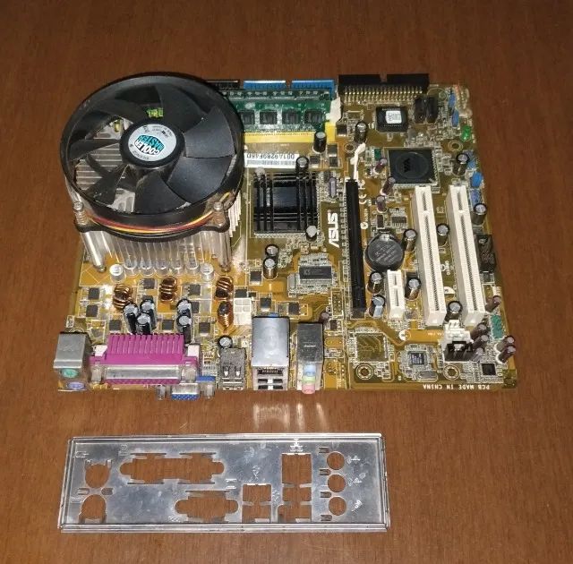 kit placa mae asus p5vd2-mx pentium E2140 1,5gb ram - Foto 2