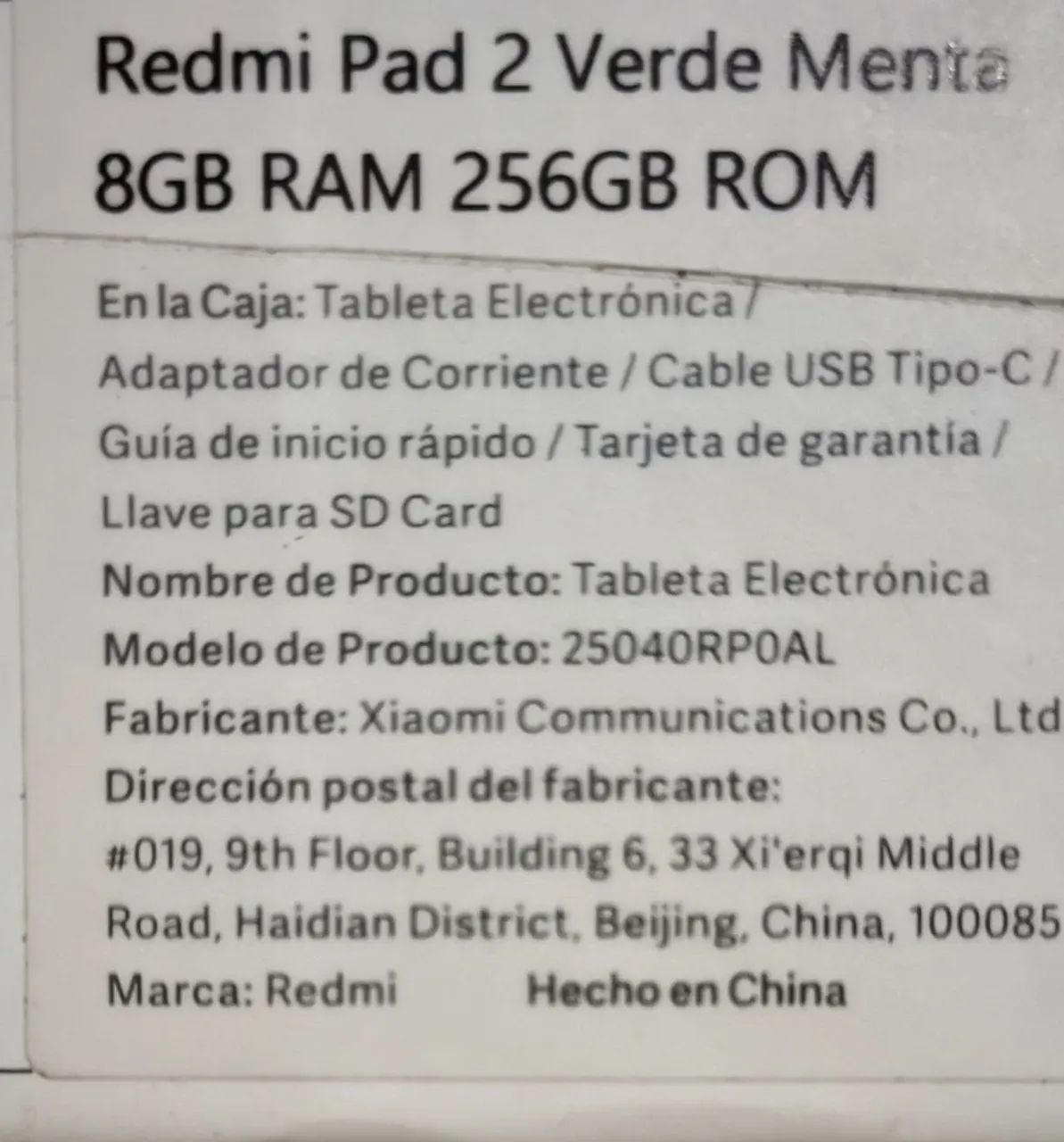 Tablet xiaomi REDMI Pad 2 super novo - Foto 2