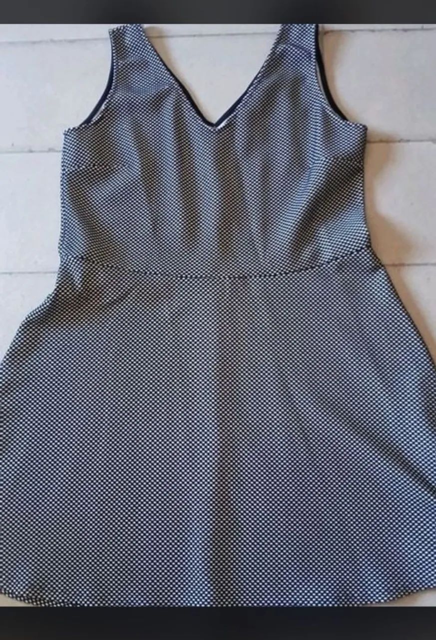Vestido preto e branco (Tamanho G/GG) - Foto 2