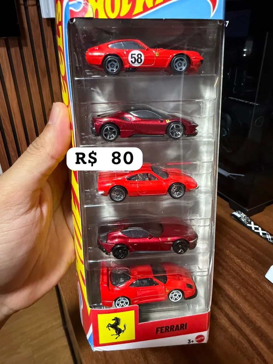 Hot Wheels Pack Ferrari 