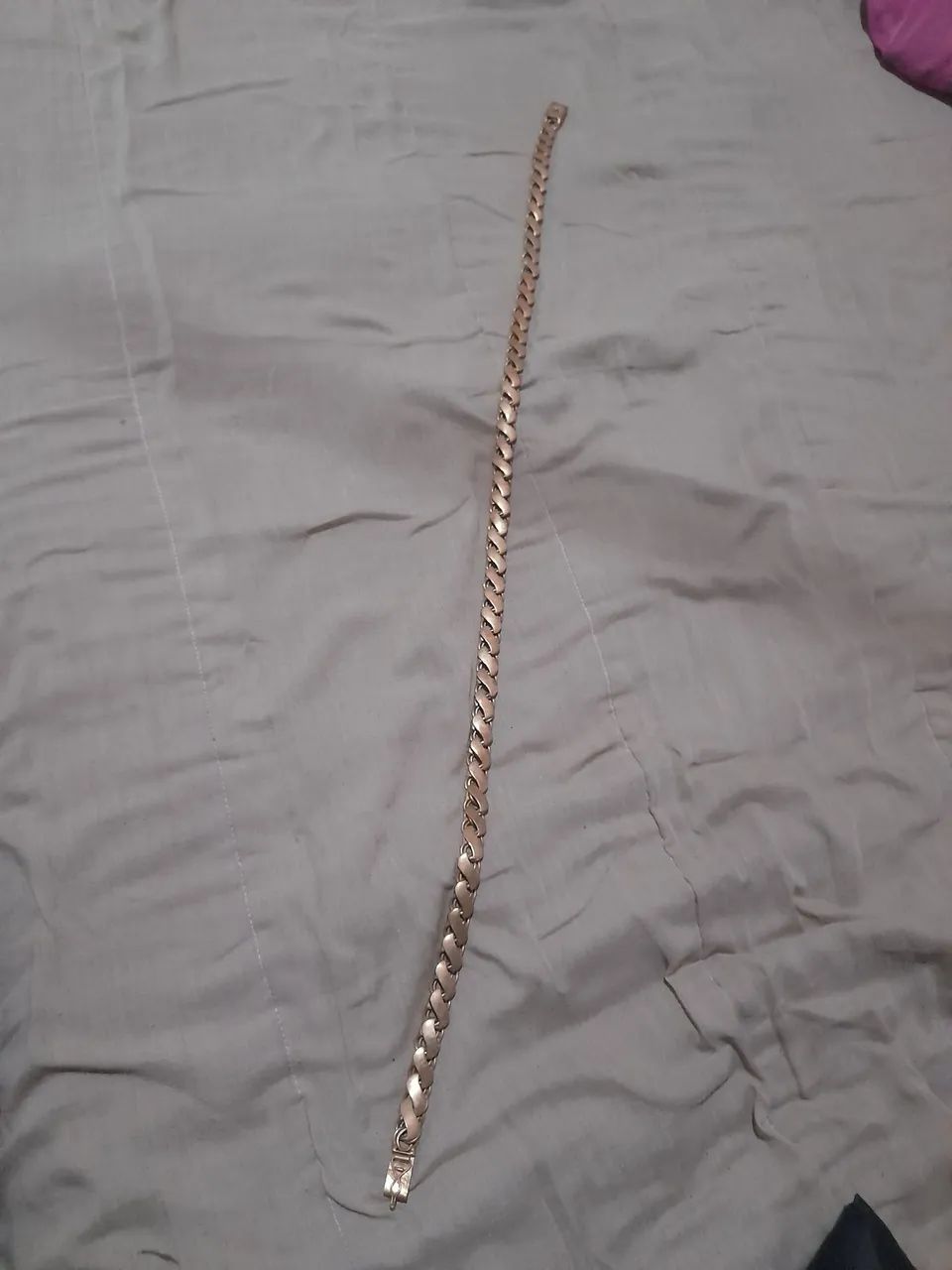 Cordão em bronze  ok 70 centímetro  - Foto 5