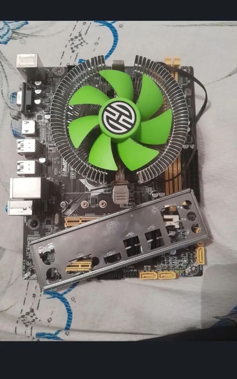 Kit Placa Mãe Am4 Ryzen 3