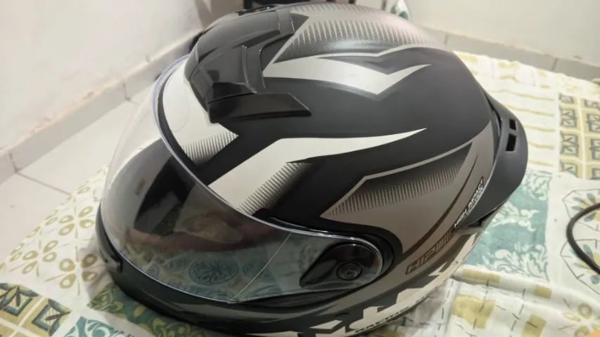 Capacete Moto Mixes Mx2 (Tam: 60) - Foto 4