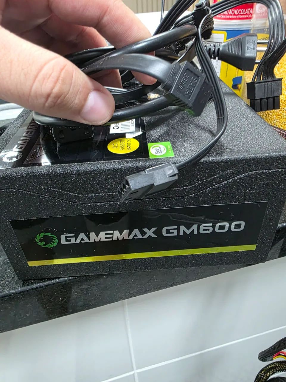 Fonte gamemax 600w plus bronze semi modular