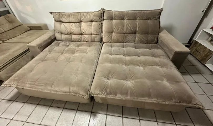 SOFÁ RETRATIL GRANDE - Foto 5