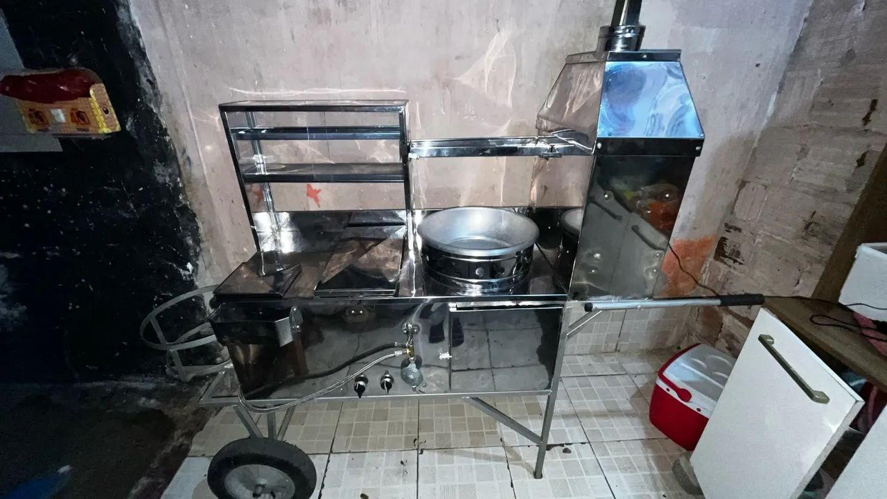 carrinho de cachorro quente e espetinho  - Foto 2