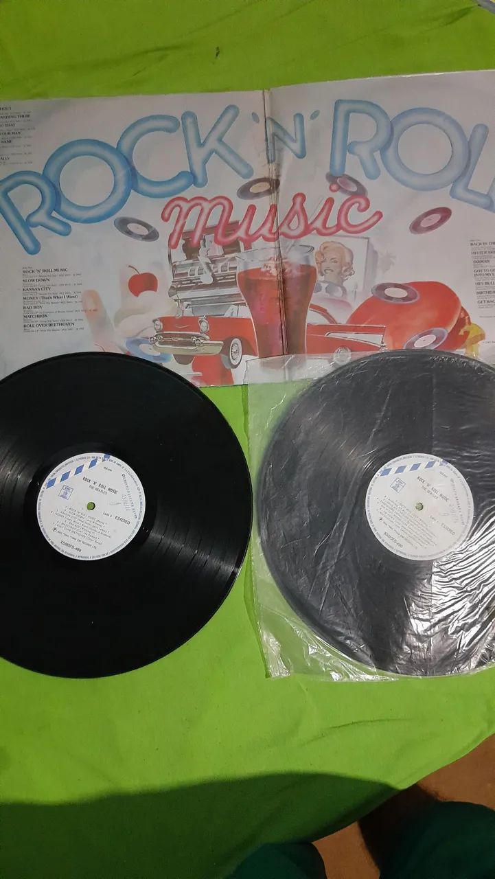 Lp vinil duplo the Beatles rock n Roll  - Foto 5