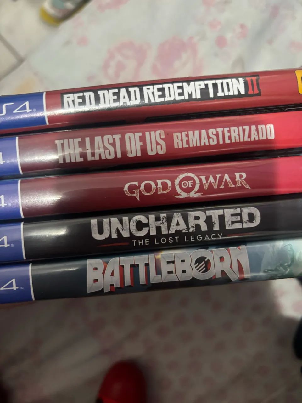 ps4 + 5 jogos  - Foto 3